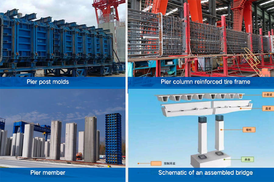 預(yù)制橋梁梁柱模具